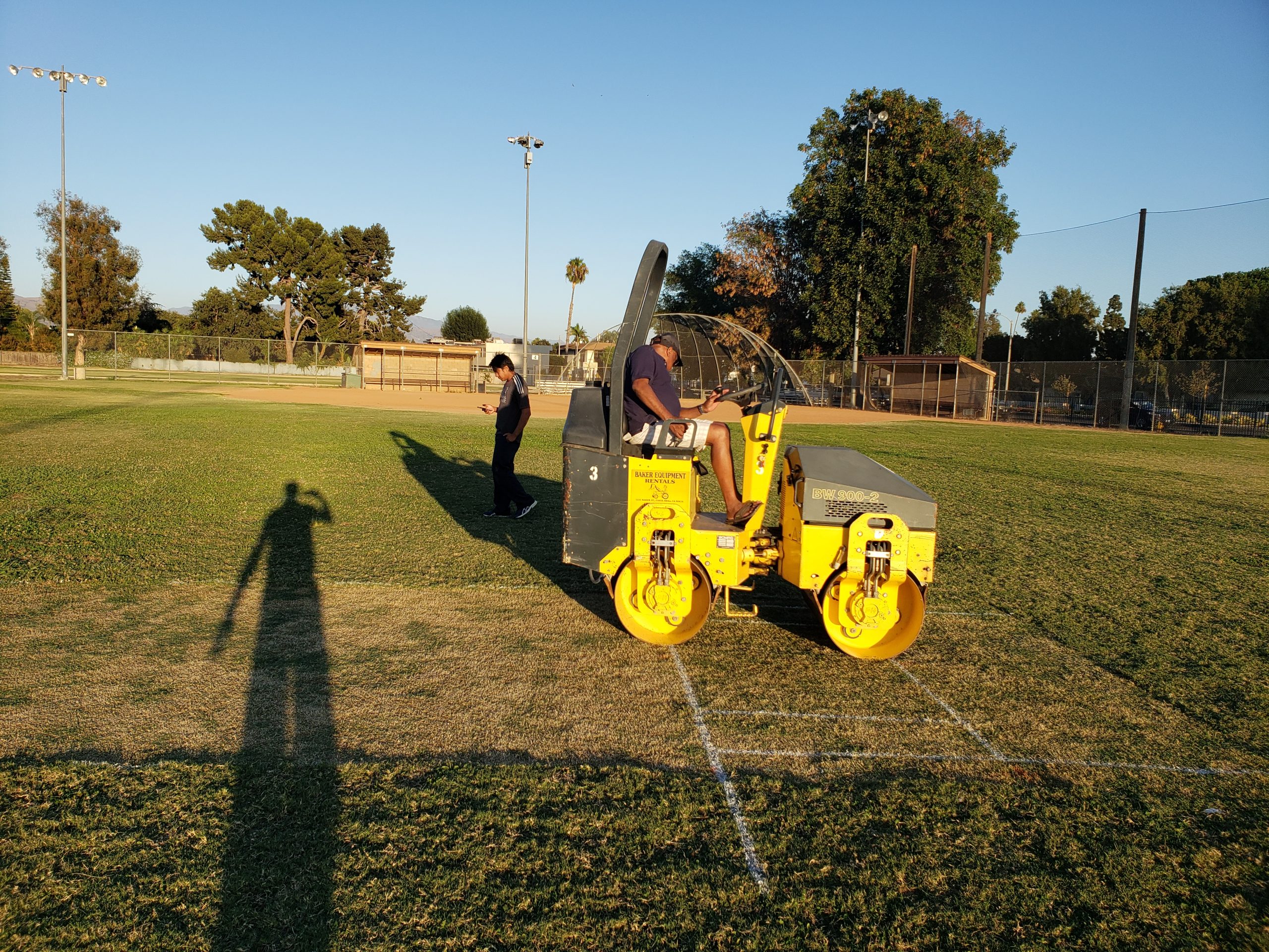 Pitch Rolling for League Games